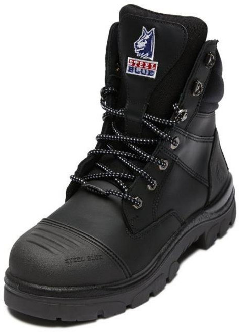 스틸블루 안전화 써던 크로스 PureGRAPH® Graphene 스커프캡 부츠 블랙, AU9(275mm), 1개