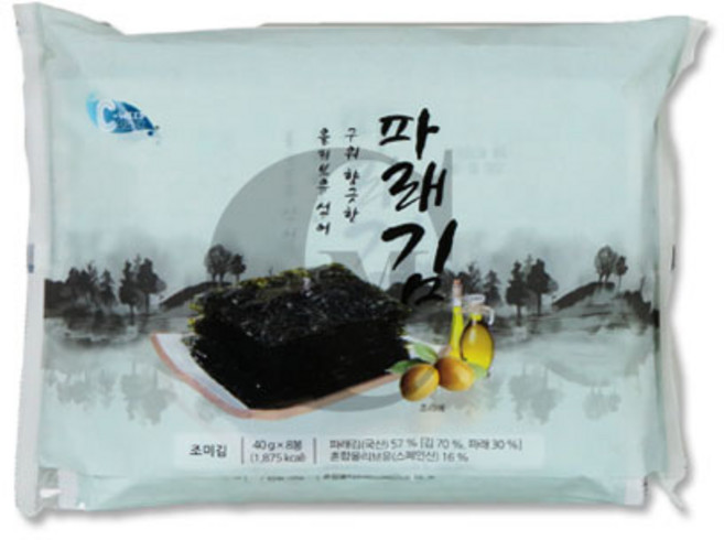 코스트코 예맛 올리브유 파래김 40gX8개 96장, 40g, 8개
