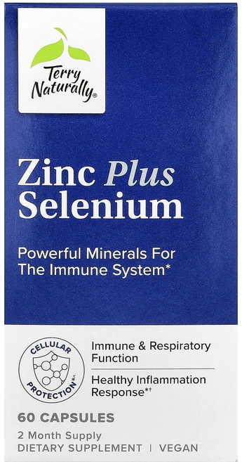 테리네츄럴리 아연 플러스 셀레늄 베지캡슐 60정, 6개 - 쿠팡