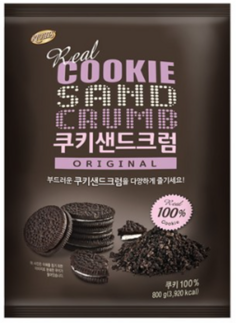 리치스 쿠키샌드 크럼, 4개, 800g