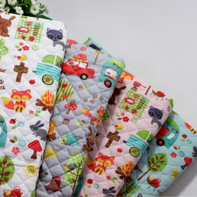 자투리 누빔지면혼방 캠핑 택1, 누빔지면혼방 캠핑5037 핑크