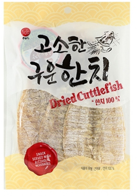썬푸드 고소한 구운한치 37g, 1개