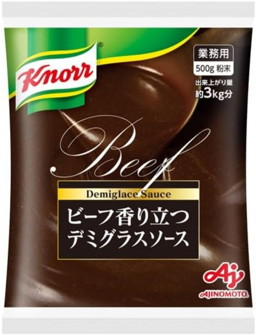 500g 크놀 쇠고기 향기로운 데미글라스 소스 상업용 가방 아지노모토 쇠고기, 1개