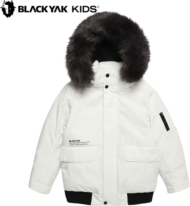 [백화점발송] 블랙야크키즈 패딩 덕다운 미들 등원 학교 아동 외출 데일리 따뜻한 겨울 자켓