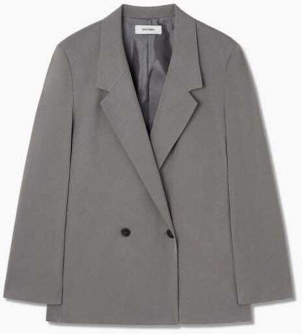 [국내백화점] 쉬즈미스 더블 브레스티드 셋업 자켓 여성 봄 하객룩