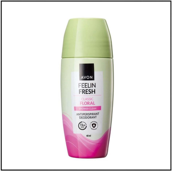 AVON 舒活花漾香體劑 40ml, 1個