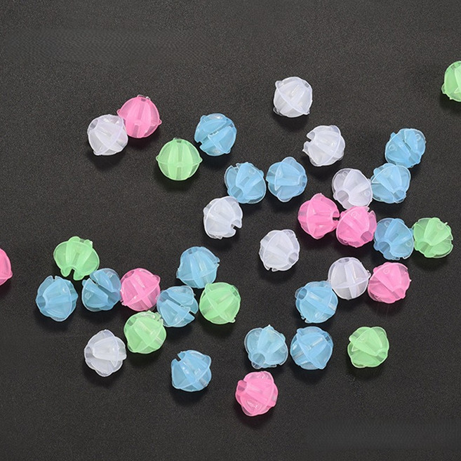 자전거 악세사리 바퀴 휠 장식 비즈 구슬 야광 안전 야간, 야광 10개