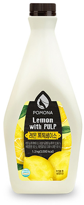 포모나 톡톡베이스 레몬 1.2Kg 9개 (BOX)