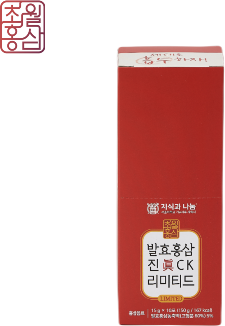 초월홍삼 발효홍삼 진CK리미티드, 10개, 15g