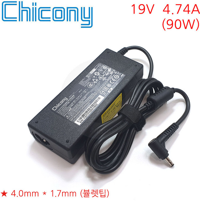 LG Xnote LG15N53 15N530 15ND530 ADP-65JH ADP-90CD DB 노트북 아답터 배터리 충전기 호환, 2. 19V 4.74A (90W), 1개
