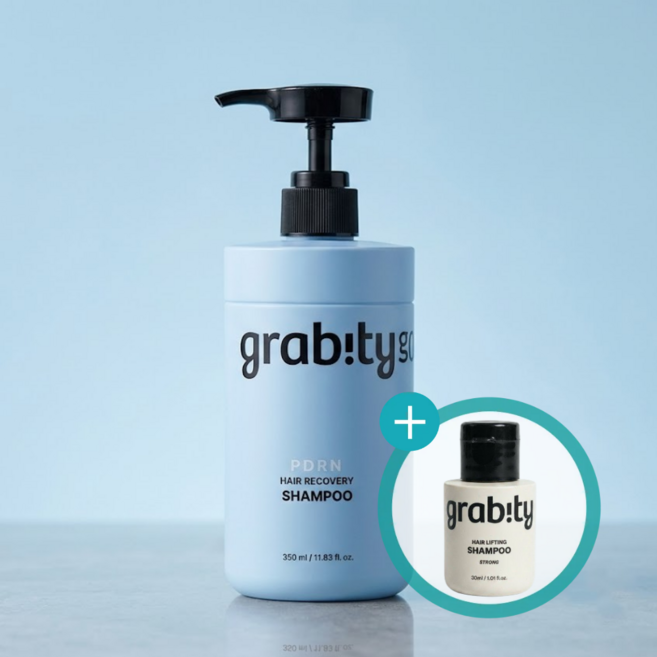 NEW 그래비티g0.0 PDRN 헤어리커버리 샴푸 +여행용30ml 추가증정, 1개, 350ml