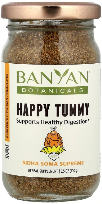Banyan Botanicals Happy Tummy 3.5 oz 100 g, Banyan Botanicals, Happy Tummy, 100g, 1개 - 쿠팡