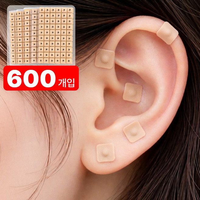 이너브 부기퇴치 귀 지압 패치, 1개