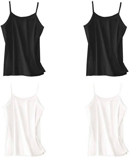 4장세트 빅사이즈 이너 끈나시 사이즈 2XL~3XL