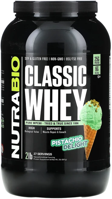 몸관리하세요 겨울입니다 NutraBio 클래식 유청 단백질 피스타치오 딜라이트 907g(2lb) 특별관리진행, NutraBio클래식유청단백질피스타치오딜라이트907g2, 907g, 1개 - 쿠팡