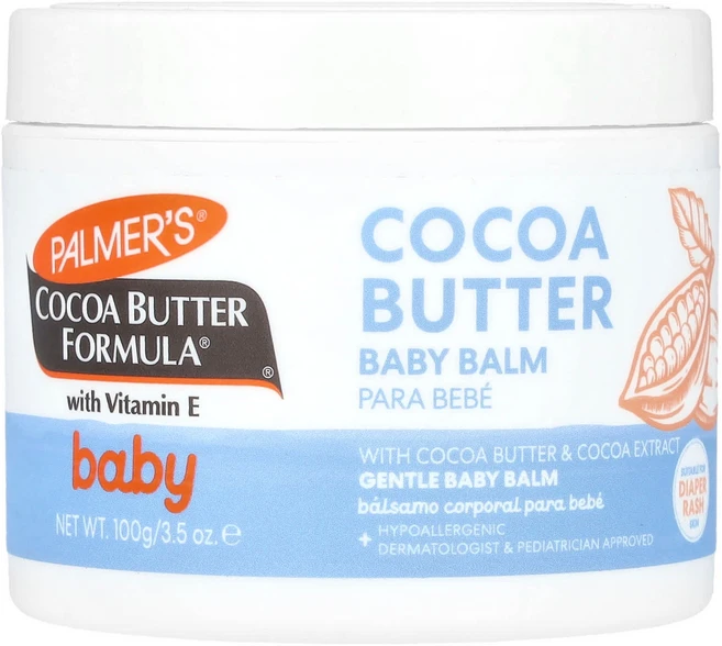 팔머스 베이비 코코아 버터 포뮬러® 비타민 E 함유 코코아 버터 베이비 밤 100g (3.5oz) PAL-04701 - 쿠팡