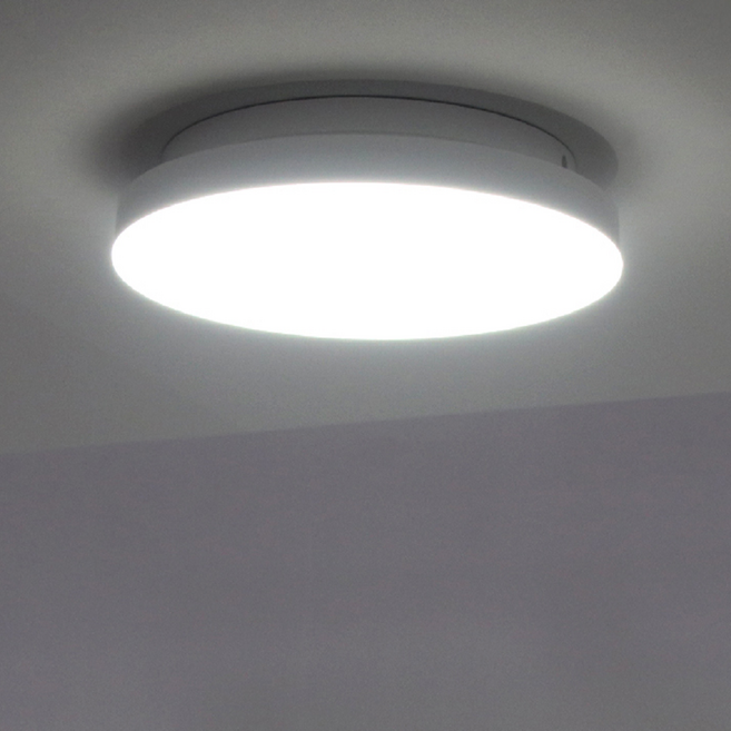 삼팔글로벌 LED 원형 직부등 20W 천장등 방등 욕실등 주방등 복도등 거실등 주백색 주광색 슬림 직부형 무타공 조명