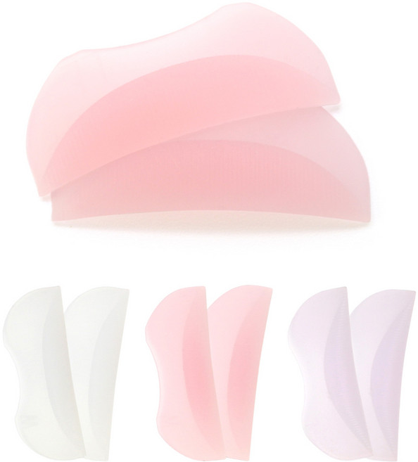 아루무 [183] 홈 있는 속눈썹 컬 펌 롯트 사이즈별 낱개 (쌍), AA: 빳빳이컬, S, 1개