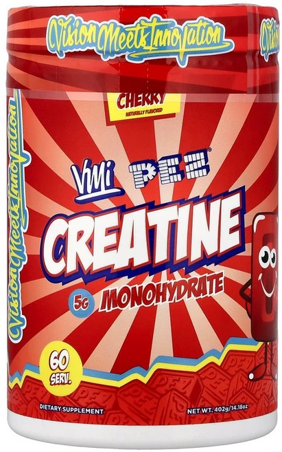 VMI 스포츠 Sports 크레아틴 일수화물 Pez® 체리 402g14.18oz141553원산지:기타, 1개 - 쿠팡