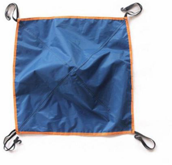 렉타 타프 경량 방수 플라이내구성 해먹 텐트 커버 야외 캠핑 여행 태양 보호소, 2) blue cover, 1개