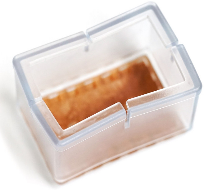 바르나 소음방지 의자다리 커버 캡 긁힘방지 바닥보호, 1개, 의자캡 직사각형 09타입 (1개)