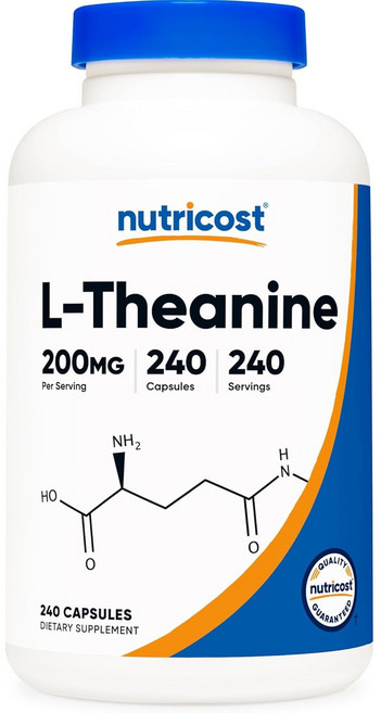 뉴트리코스트 L-테아닌 200mg 캡슐, 240정, 1개
