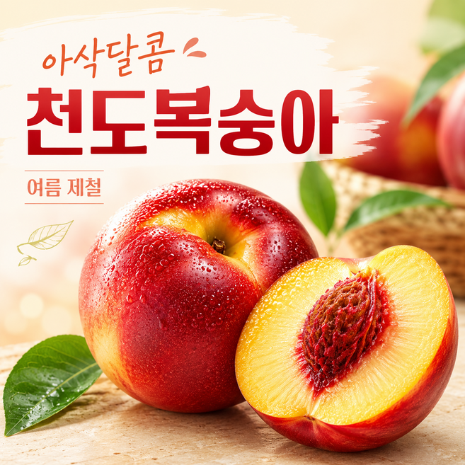 [산지특가]농가직수급 즙이흥건 꿀맛과육 갓딴식감 복숭아, 1박스, 1kg