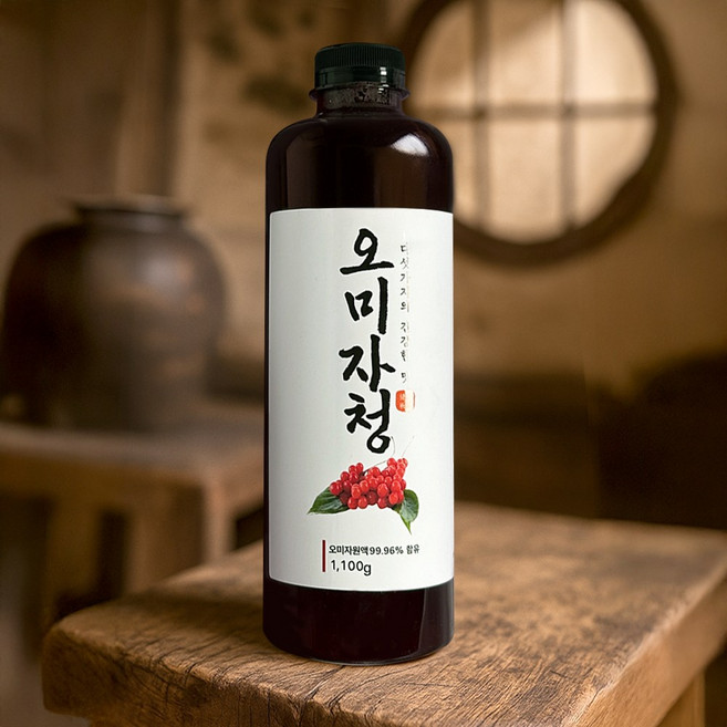 [나리잇다] 볕을 담은 오미자청 1100g