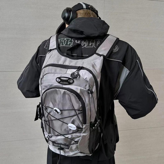 룸시드 남성 여성 등산가방 20L 초경량 중형 등산배낭, 그레이