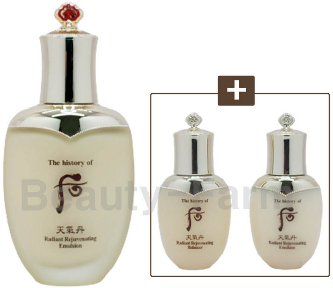 더 히스토리오브 후 천기단 화현 로션 에멀젼 110ml 기획 상품 (에멀젼 110ml + 밸런서 25ml + 로션 25ml), 1개, 160ml