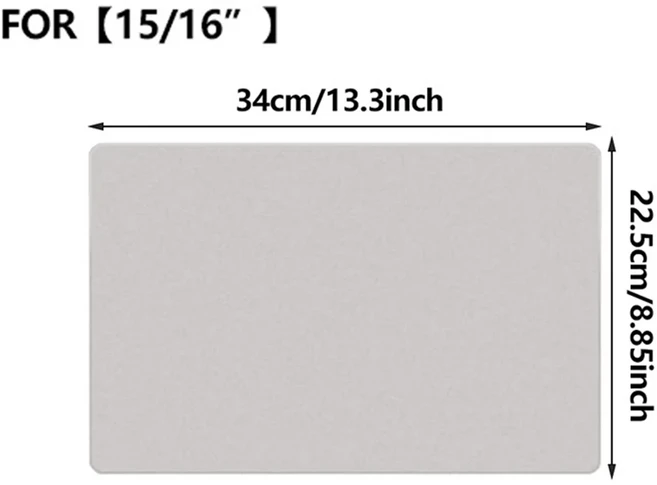 apple 호환용 청소용 천 커버 MacBook Pro 13/15/16인치용 극세사 방진 보호 필름 노트북 키보드 담요, 02 15 16 inch