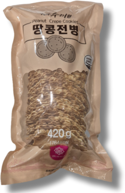 땅콩전병 700g추억의 옛날 전병 과자, 420g, 1개