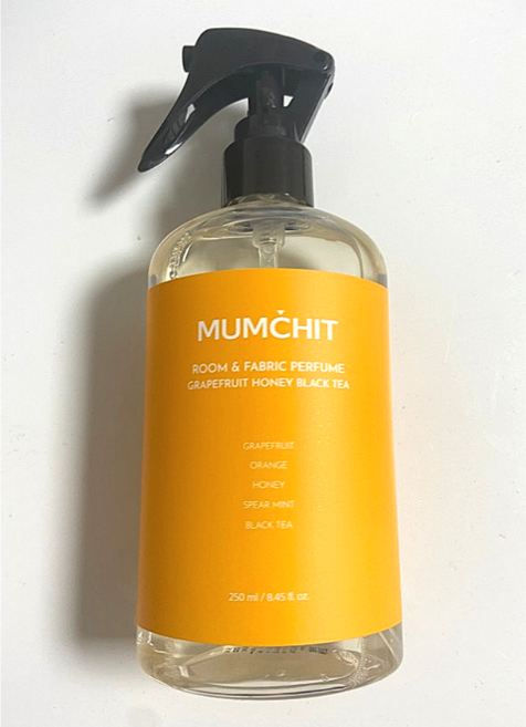 mumchit 멈칫 대용량 섬유향수 자몽허니블랙티 집안 차안 방안 침구 향기지속 아로마틱 시트러스 향기, 단일, 1개, 250ml