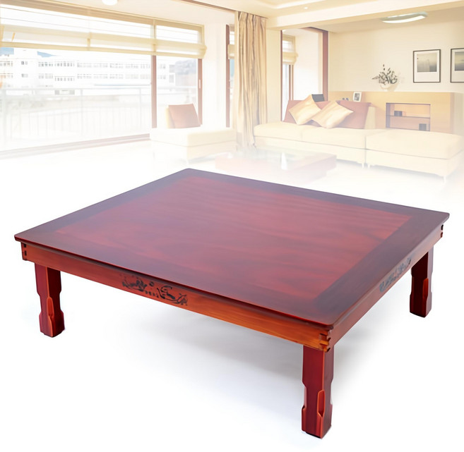 남원 전통 지리산공방 명품 교자상 집들이상 손님상 좌식 밥상 제사상 4인밥상 접이식 밥상, 가로900세로750