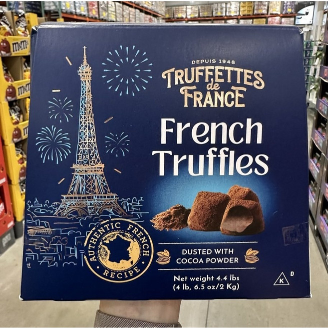 코스트코 트뤼플 프랜치 트러플 초콜릿 1KG X 2PACK + 더메이런 손소독제, 2개