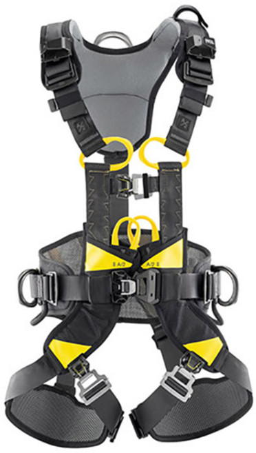 페츨 화메디 페츨 볼트 AP-C072AA 추락보호 안전벨트 구조작업 산업안전장비, 블랙/옐로우-1