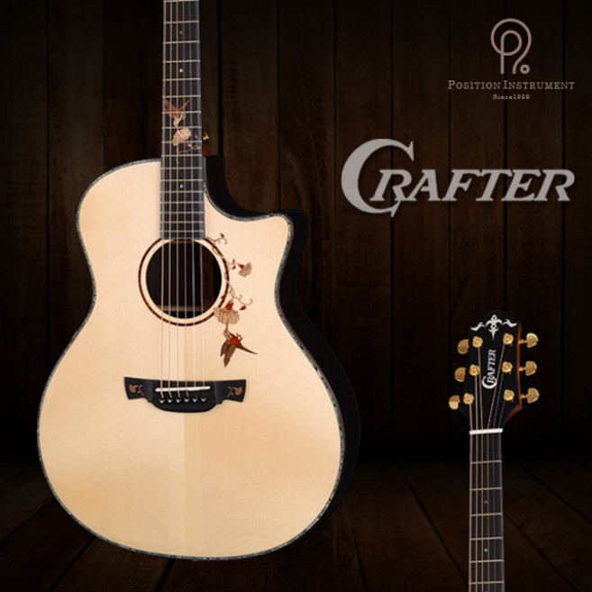 크래프터 어쿠스틱 통기타 KTB-0038 NOBLESSE / 국산 올솔리드 EQ픽업장착 연주용 풀구성품, 1개