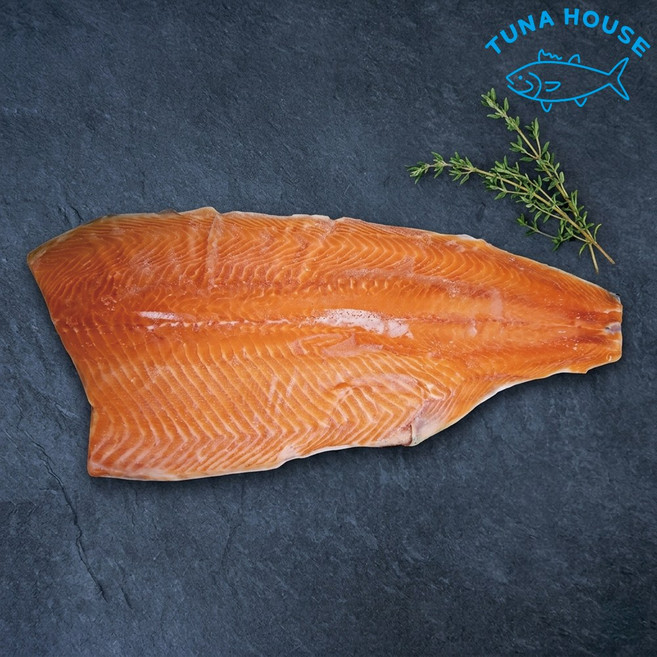 [튜나하우스] 코호냉동연어필렛 1.0kg~1.5kg, 1개, 1.2kg