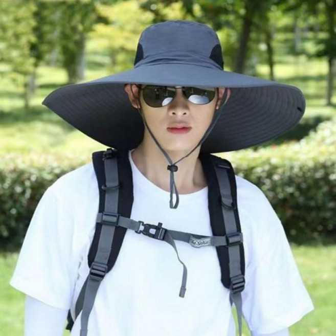LND 초대형 와이드 캡 모자 사파리 벙거지모자 자외선차단 여행 남여공용 정글모자 여성 남성 햇빛차단 가벼운 가성비좋은