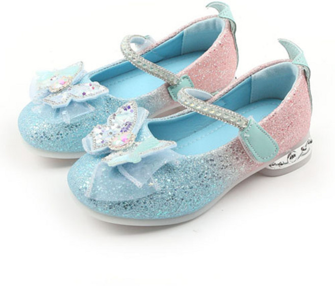 디오카사 샤이나리본구두 여아반짝이구두