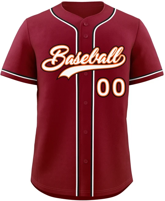 맞춤형 빈 야구 유니폼 미국 소프트볼 의류 인쇄 로고 이름 남성 스웨터 바느질, 05 Women-L, 01 Crimson White-23