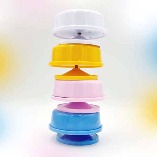 [대성문구] 오르골베이스/회전오르골(백색 노랑 분홍 하늘)/177550/컬러오르골 오르골만들기