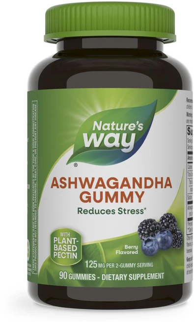 네이쳐스웨이 아슈와간다 베리 맛 구미, 1개, 90정 - 쿠팡