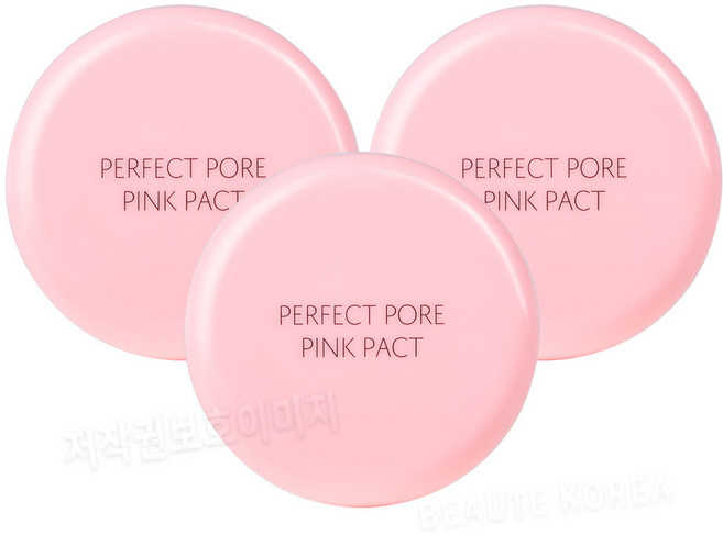 더샘 샘물 퍼펙트 포어 핑크 팩트, 3개