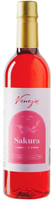 베네치아 벚꽃시럽 750ml 1박스 6개