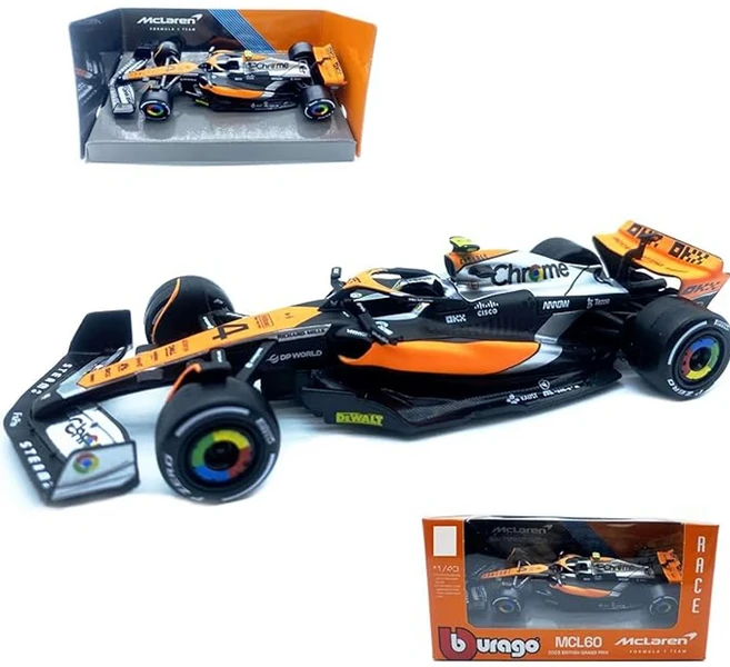 Rb21 레드불 F1 부라고 1:43 맥라렌 합금 어처 다이캐스트 모델 # 4 챔피언 Mcl38 마이애미 GP 모나코 자, 06  MCL60-4