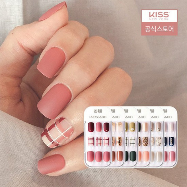 키스뉴욕 붙이는 네일 프레스앤고 마이시즌 택1, 1개, 마이시즌_사바나