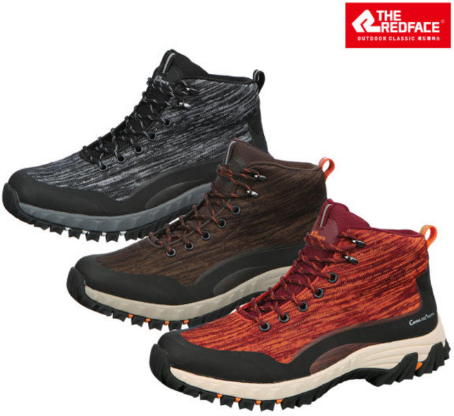 레드페이스 남여 공용 최상의 방수 사계절 트레킹화 콘트라 위브 미드 등산화 R-pt