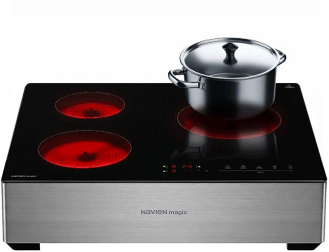 [전국설치가능/냄비증정] 나비엔매직 하이라이트 빌트인 전기레인지 3구 ERH-1403, 프리스탠딩, 자가설치