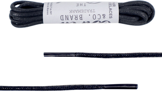 라운드 왁스 구두끈